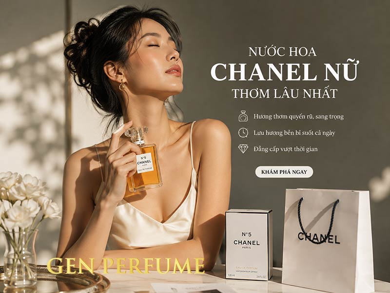Nước hoa Chanel nữ thơm lâu nhất Chanel No5 EDP