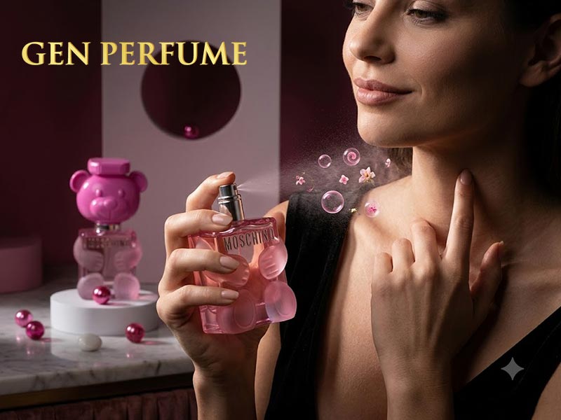  nước hoa màu hồng nhạt Moschino Toy 2 Bubble Gum EDT
