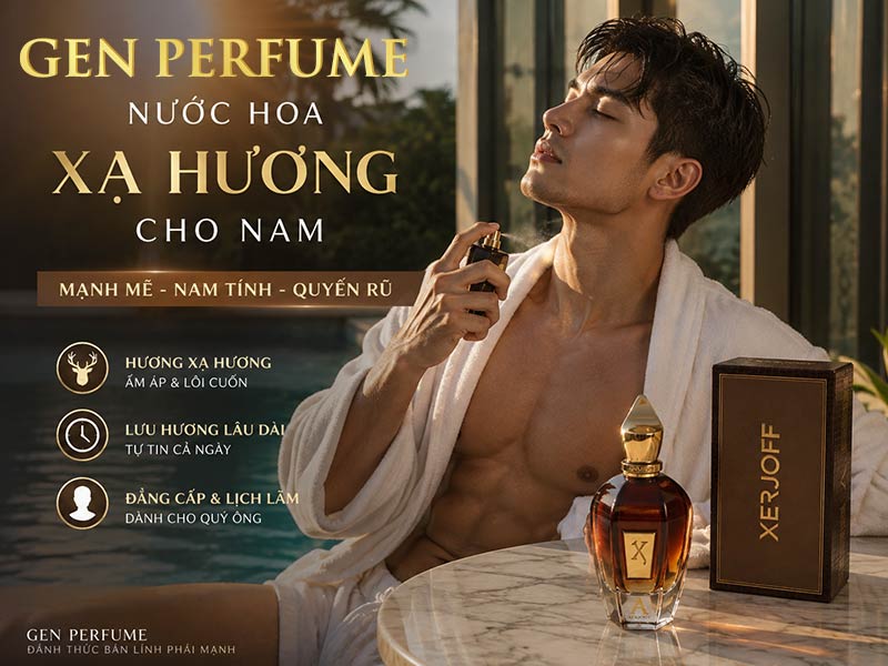 nước hoa xạ hương cho nam Xerjoff Alexandria II