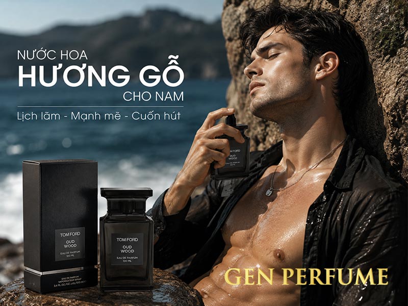 nước hoa hương gỗ cho nam Tom Ford Oud Wood EDP