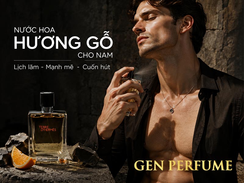 nước hoa hương gỗ cho nam Hermès Terre D’Hermès EDT