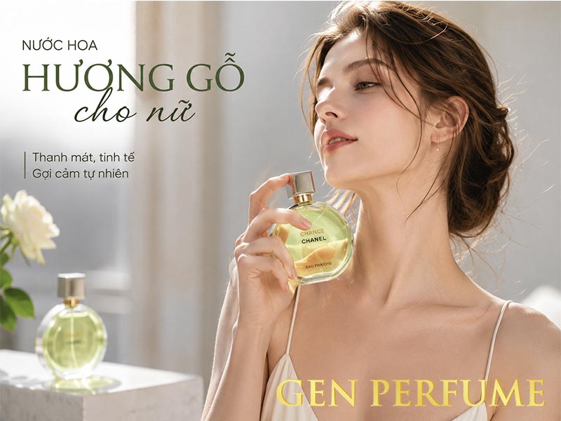 nước hoa hương gỗ cho nữ Chanel Chance Eau Fraîche EDP