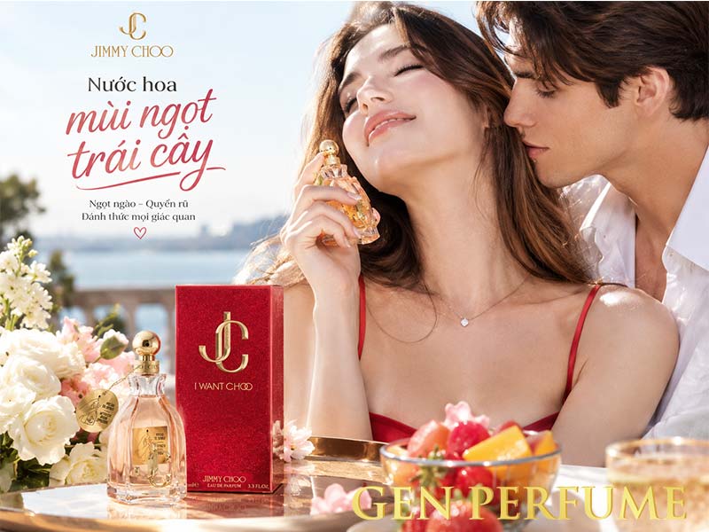 Nước hoa mùi ngọt trái cây Jimmy Choo I Want Choo EDP