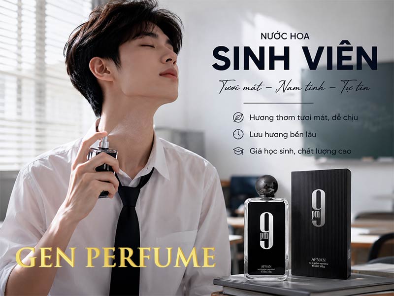 nước hoa sinh viên Afnan 9PM