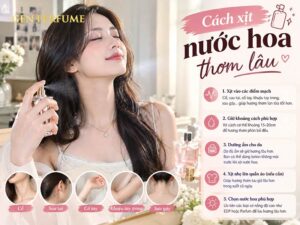 Cách xịt nước hoa thơm lâu