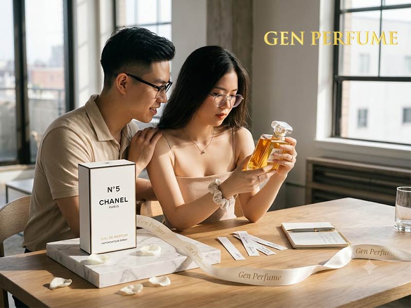 Chanel N°5 EDP - nước hoa chanel nữ mùi nào thơm nhất