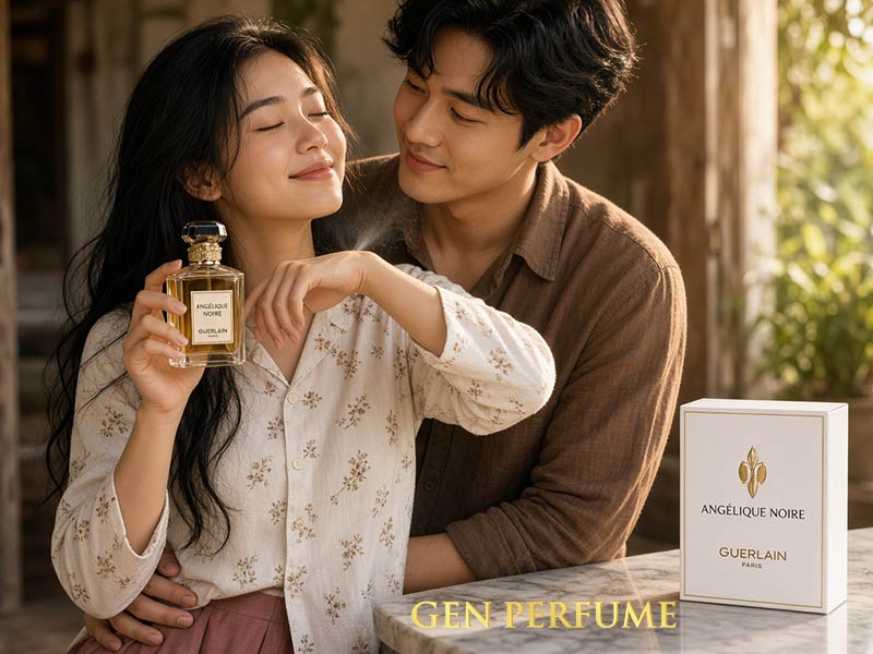 Guerlain Angélique Noire EDP nước hoa mùi ngọt thơm lâu cho nữ